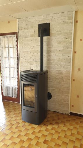 petit poêle de chauffage