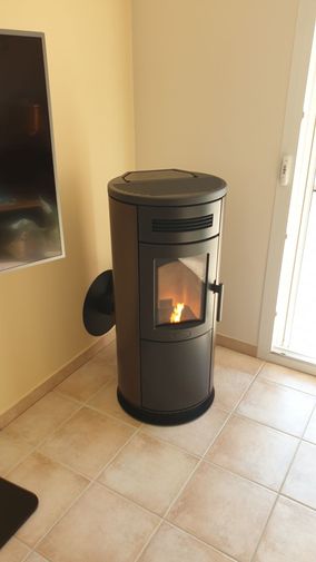 poêle chauffant