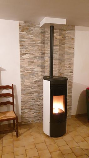 Installation de poêle chauffant