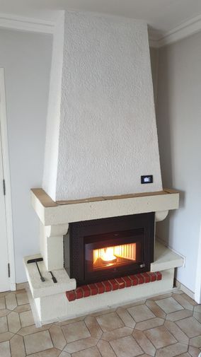 insert à granulés pour chauffage